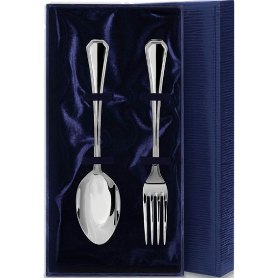 Набор столовый Элегант из серебра 220НБ01801 Набор столовый Элегант из серебра 220НБ01801