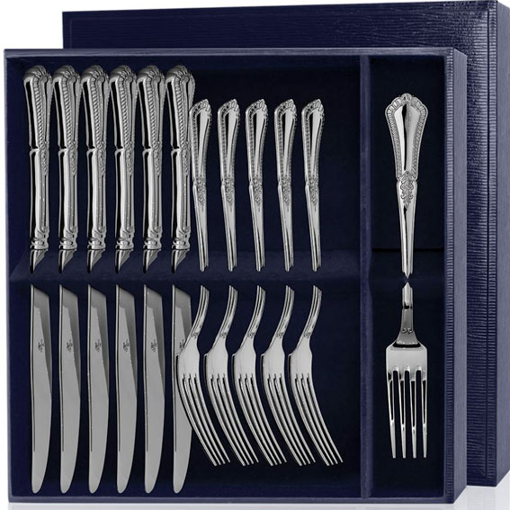 Набор столовый Фаворит из серебра 301НБ01801 Набор столовый Фаворит из серебра 301НБ01801