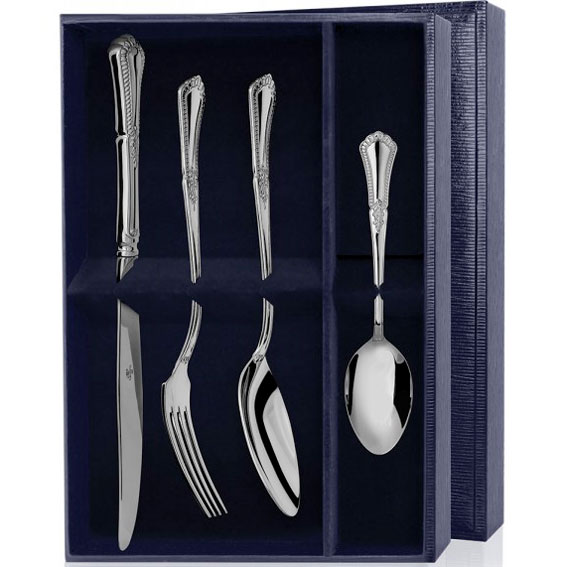 Набор столовый Эгоист-Фаворит из серебра 319НБ01801 Набор столовый Эгоист-Фаворит из серебра 319НБ01801