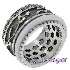 Кольцо из серебра DENO SNR3374WCZ
