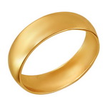 Золотое обручальное кольцо 01О010140