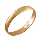 Золотое обручальное кольцо 01О010376