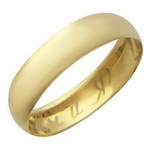 Золотое обручальное кольцо 01О030165