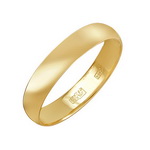 Золотое обручальное кольцо 01О030376